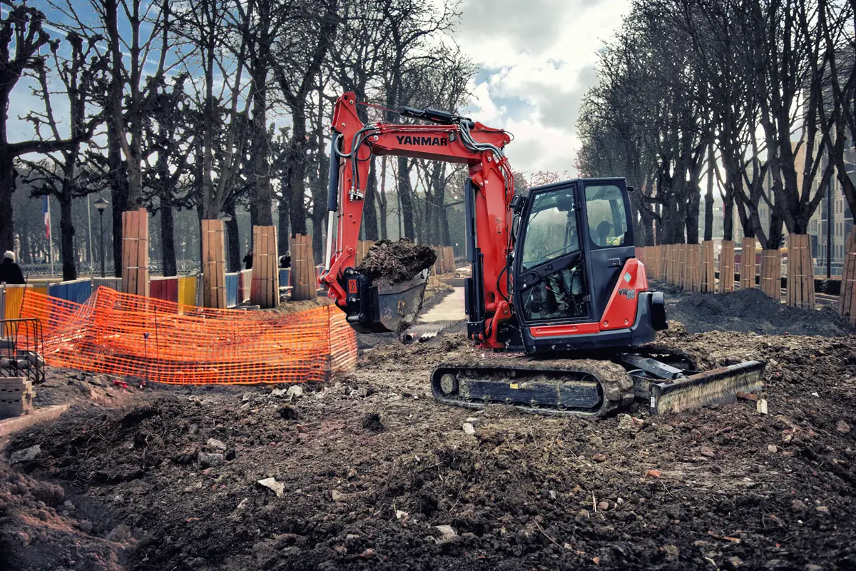 Екскаватор Yanmar VIO080-1A